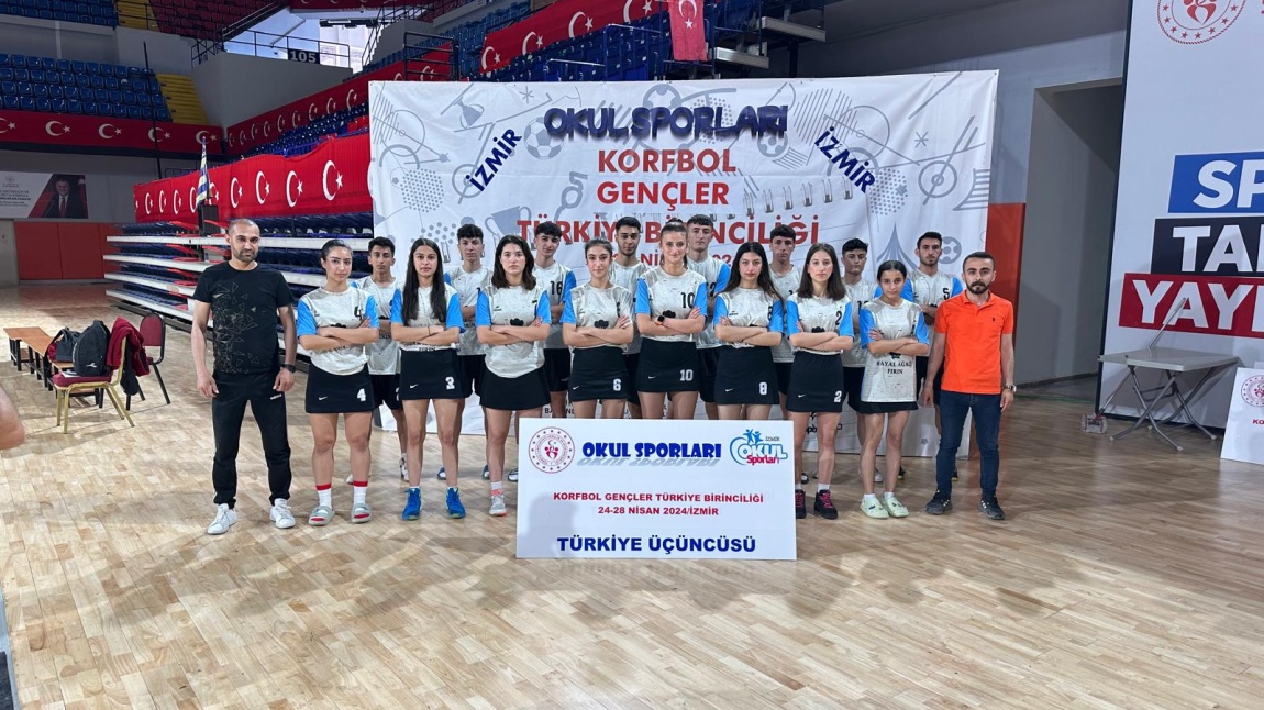Korfbol Takımımız Türkiye 3.cüsü